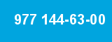 977 144-63-00 977 144-63-00